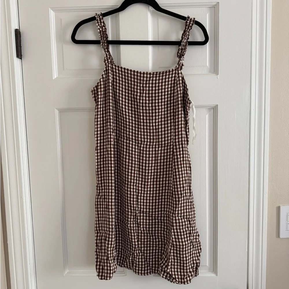 Gingham Mini Dress - Picture 3 of 5